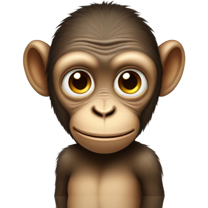 monkey side eye emoji