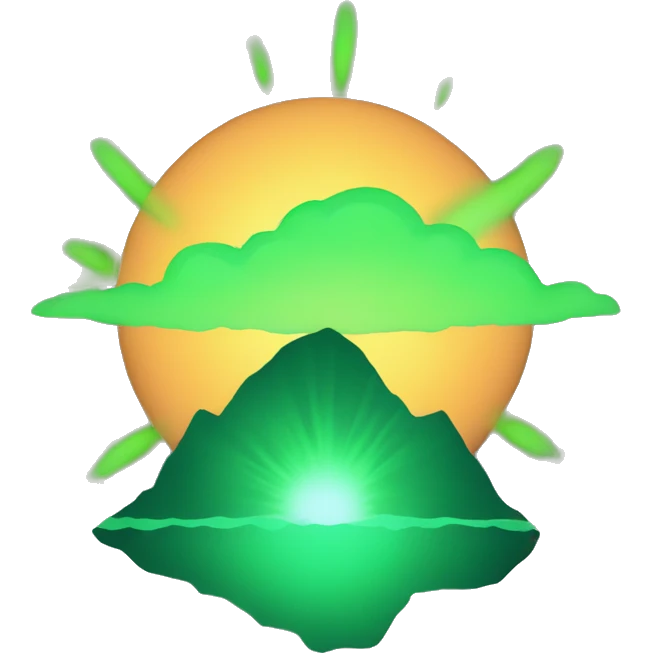 green flash emoji