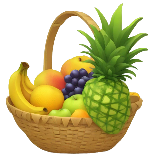 fruit basket emoji