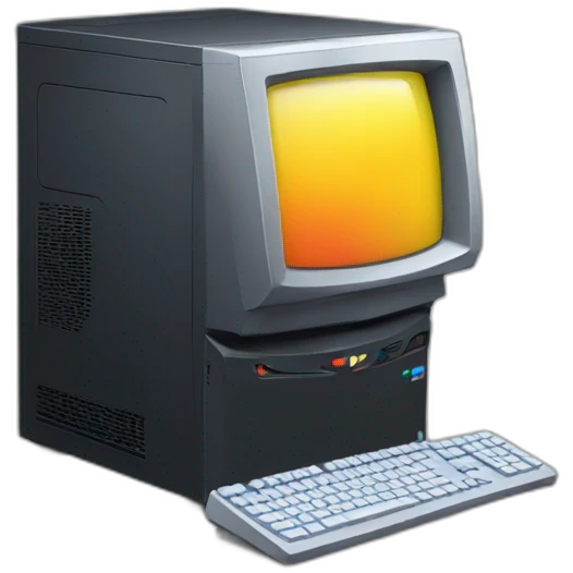 Gaming pc rgb emoji