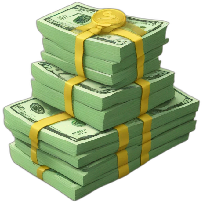 money stack emoji