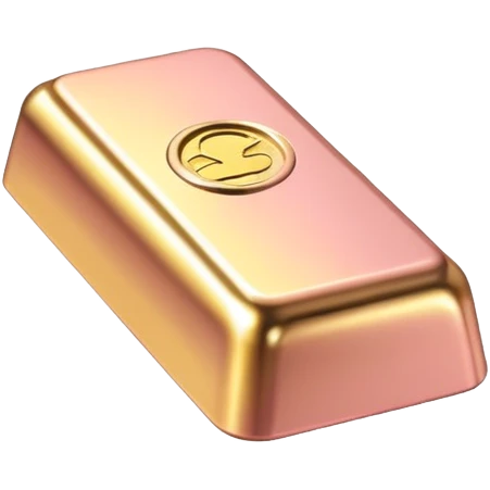 pink gold ingot emoji