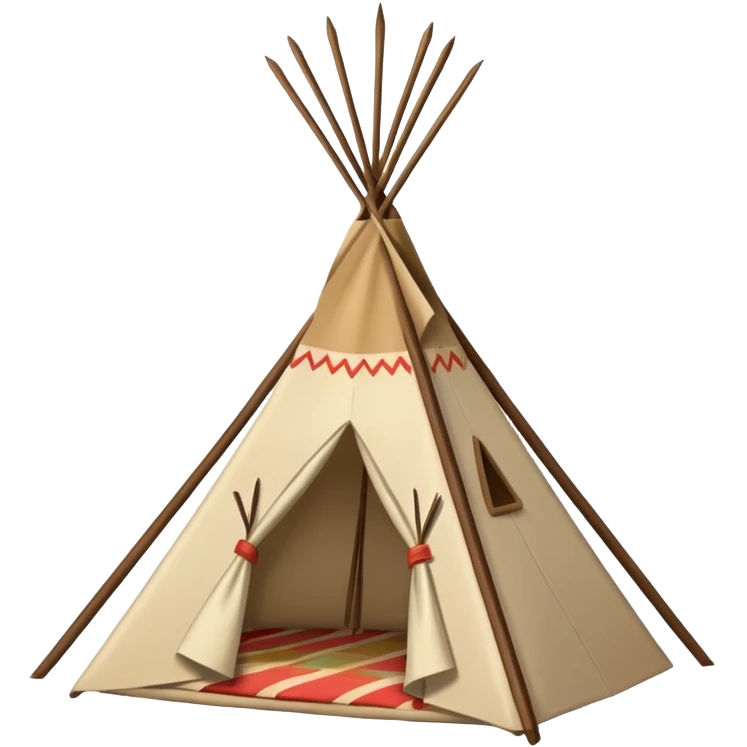 Teepee emoji