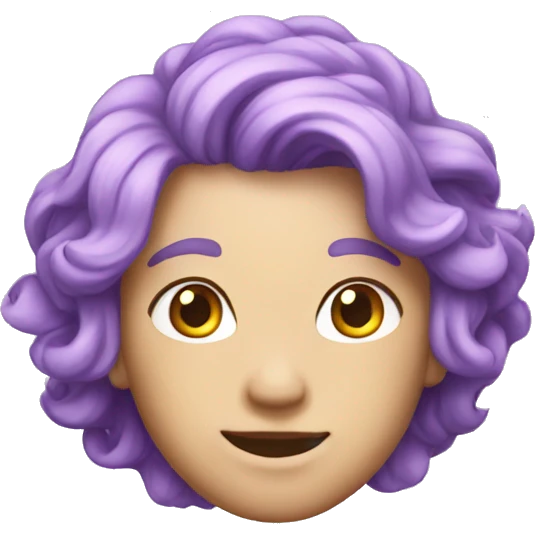 light pueple emoji