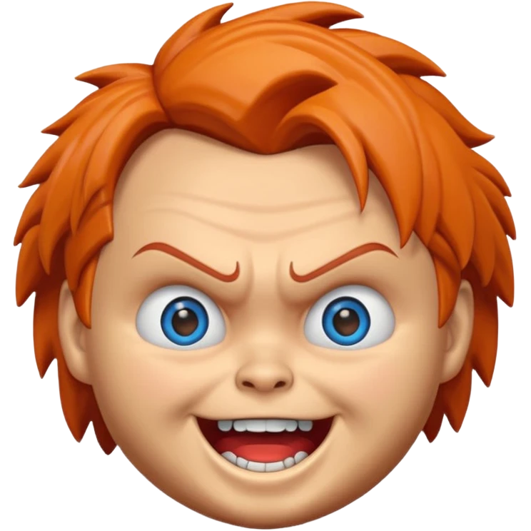 Un emojin de chuky emoji
