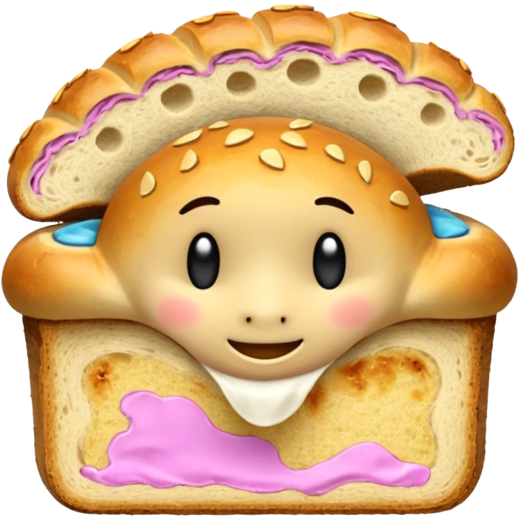 Створи аватарку для чату DevOps з назвою «DevOps Паляниця» в Укрексімбанку. Щось креативне та унікальне. emoji