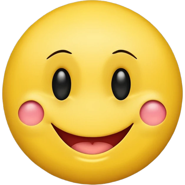 Smiley face with eye twitch emoji