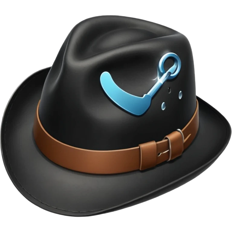 Black hat 🧢 emoji