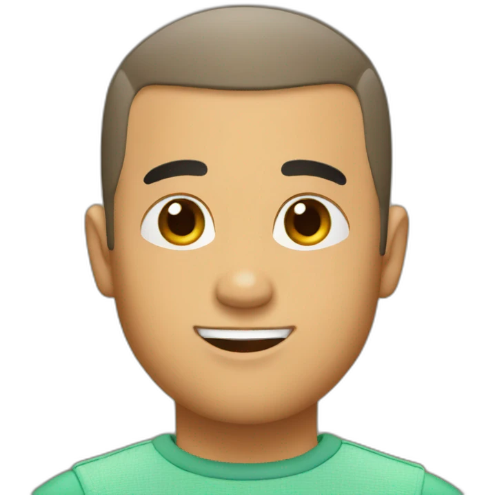 esteban buzz cut emoji