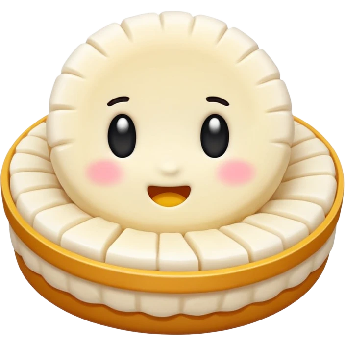 bitten rice cake emoji