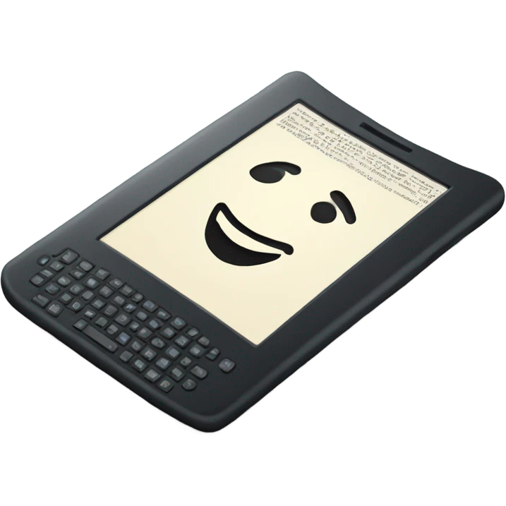 kindle ereader  emoji