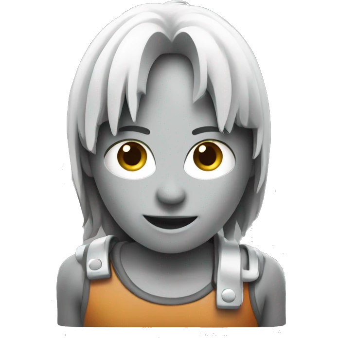 Full chrome instagram 3d logo emoji