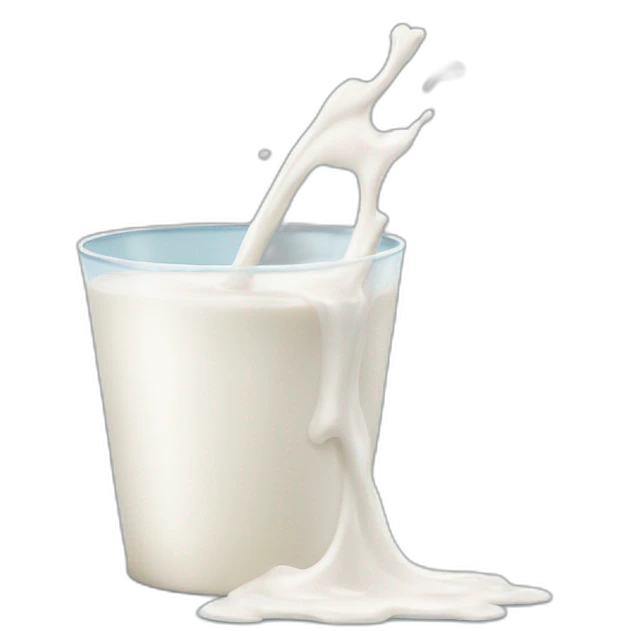 Spilled milk emoji