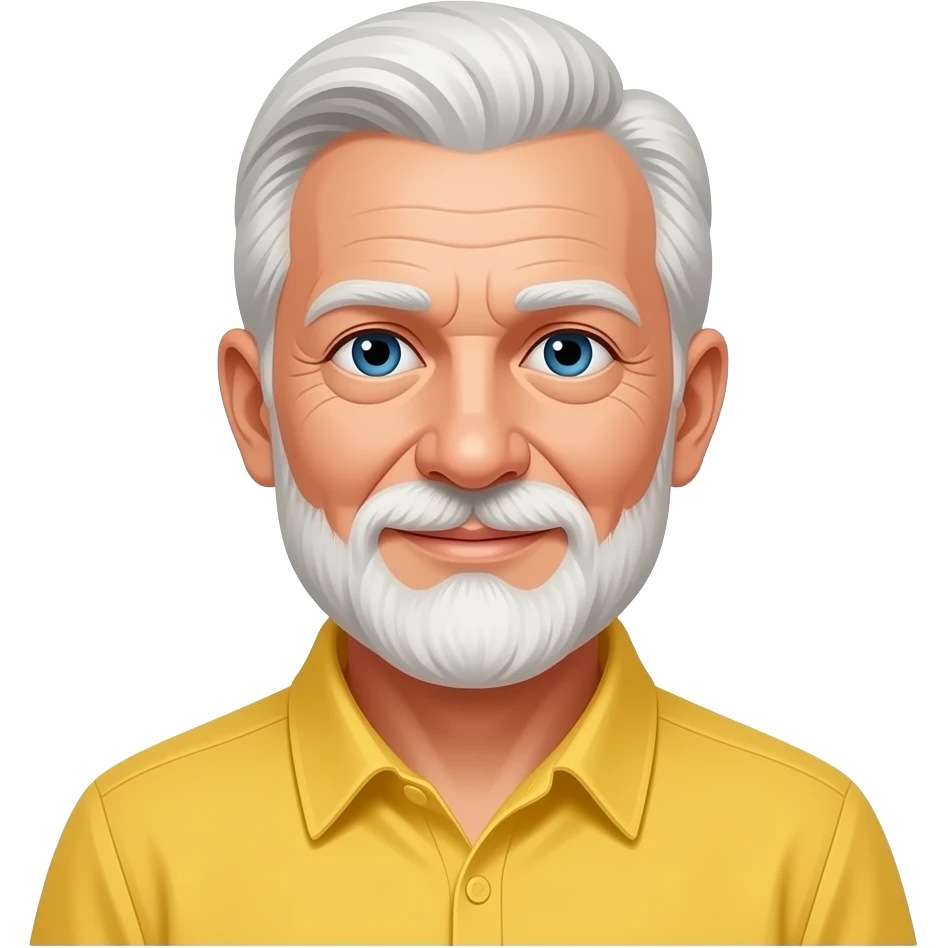 Old man in Yellow emoji