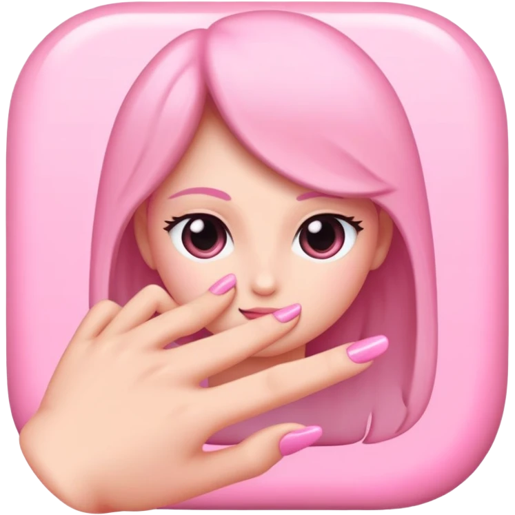 a finger in a pussy emoji