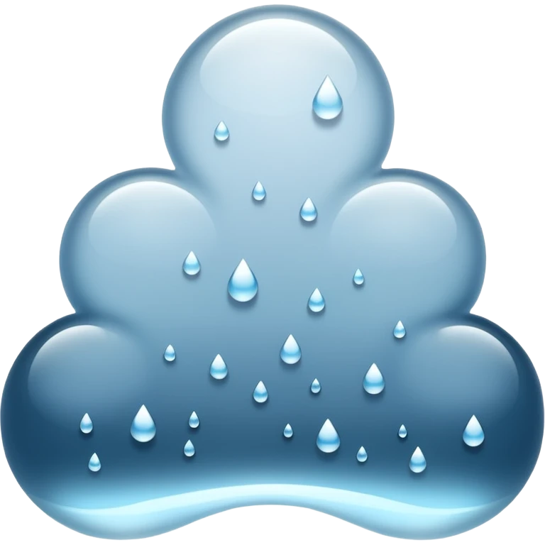 a close-up of a glass surface covered with small water droplets and light fog, as if from steam or humidity — some droplets sliding down slowly — soft reflections and blurred transparency give a realistic misty look — clean, glossy design with gentle lighting emoji