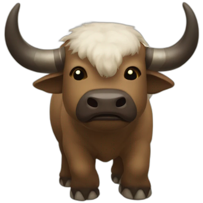 appa flying bison from avatar the last airbender with arrow on forehead emoji