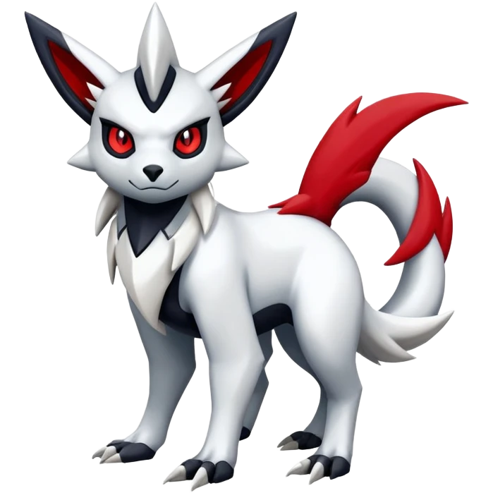 Absol-Zeraora-Zangoose-Hybrid (Full body) emoji