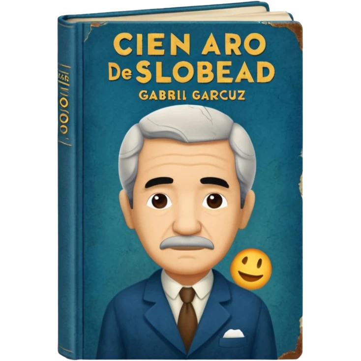 Cien años de soledad libro gabriel garcia marquez emoji