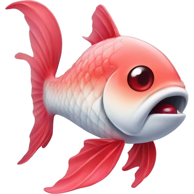 fish with cherry emoji