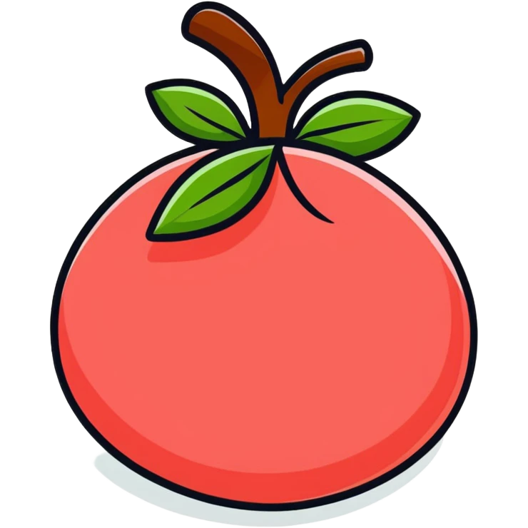 guava, whole and sliced tropical fruit emoji