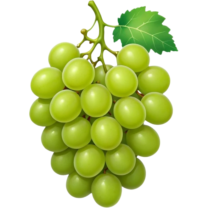 ONE single grape, not a bunch of grapes emoji