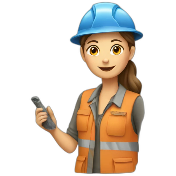Woman geologist emoji