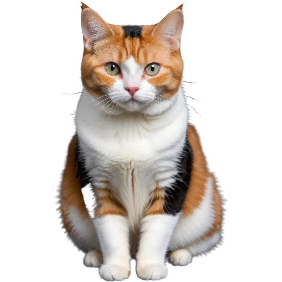 Ginger cat, black and white cat, calico cat, British shorthair cat emoji