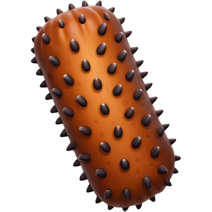 Sea cucumber emoji