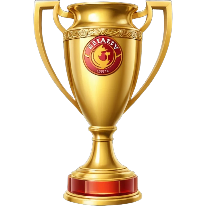 Galatasaray ın aldıgı uefa kupası emoji