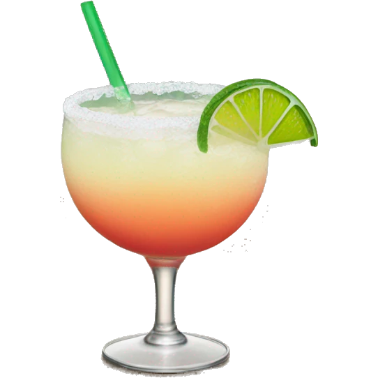 Margarita On the beach emoji