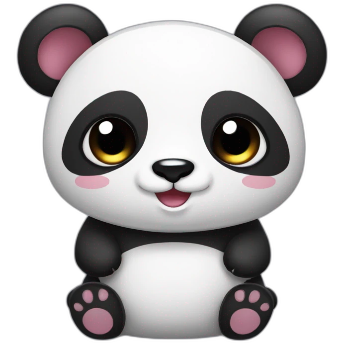panda kawaii emoji
