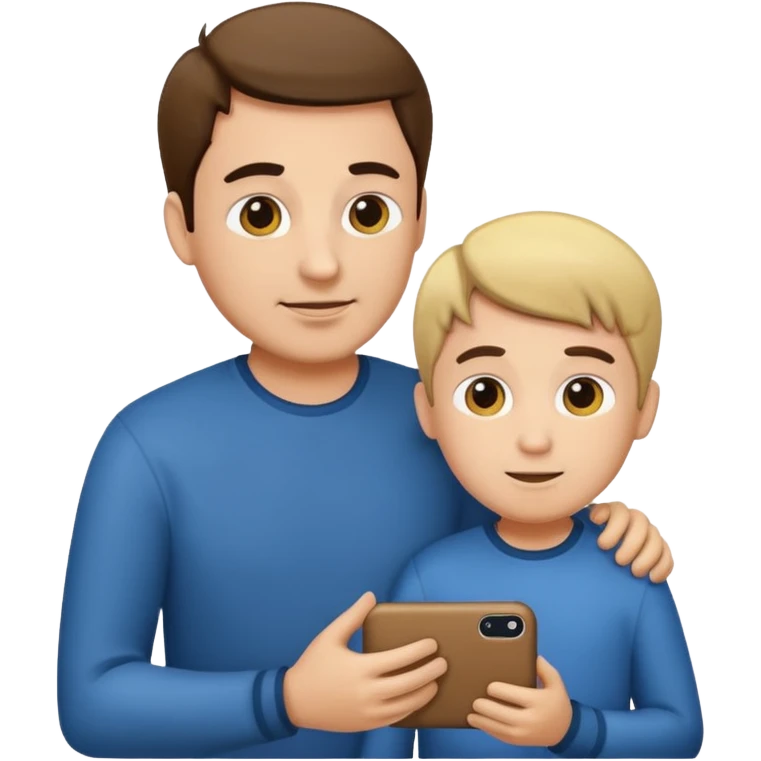 father and boy emoji
