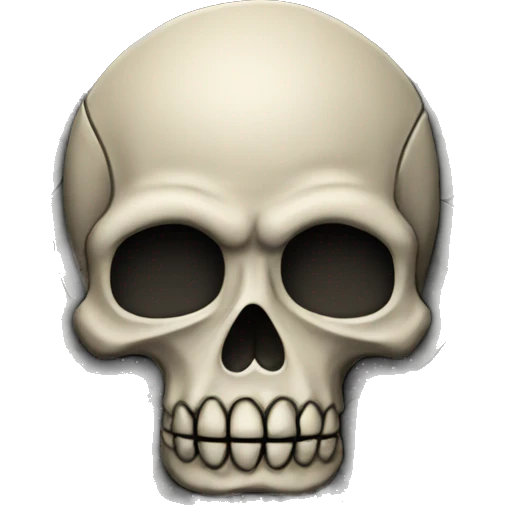 skull coin emoji