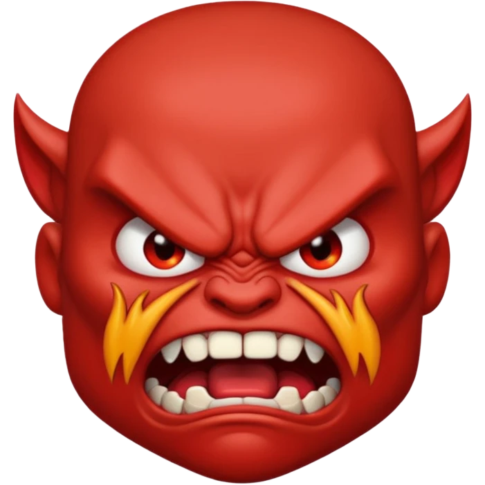 Angry emoji