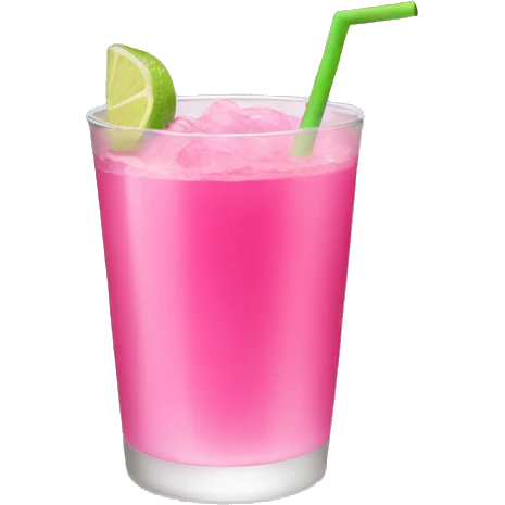 pink drink  emoji