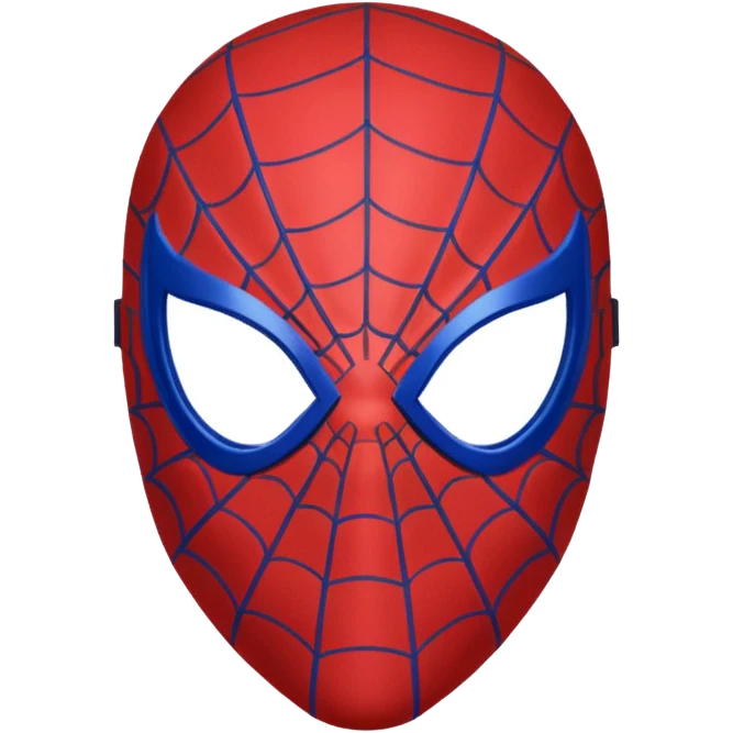 Spider man mask emoji