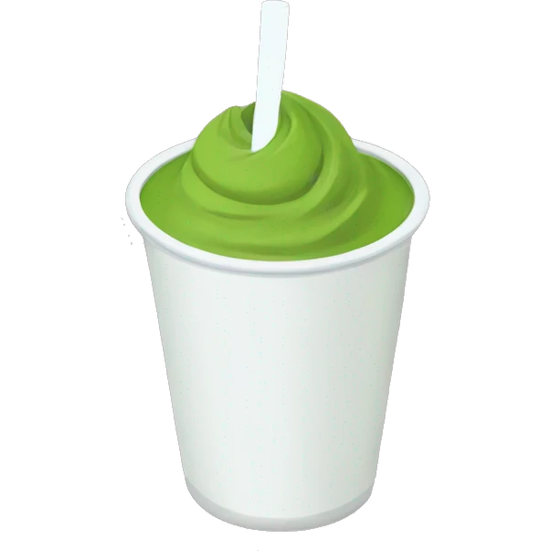 Matcha to go emoji