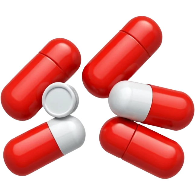 red medicines emoji
