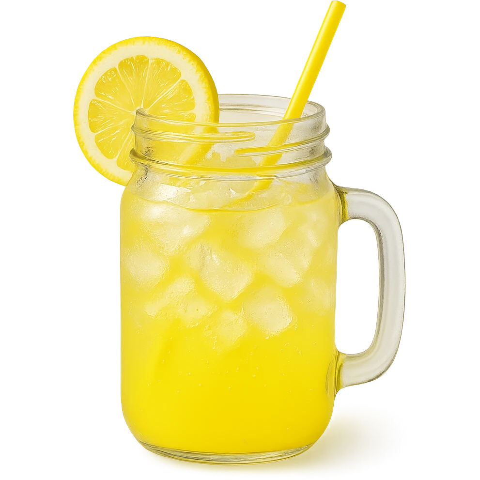 mason jar lemonade emoji