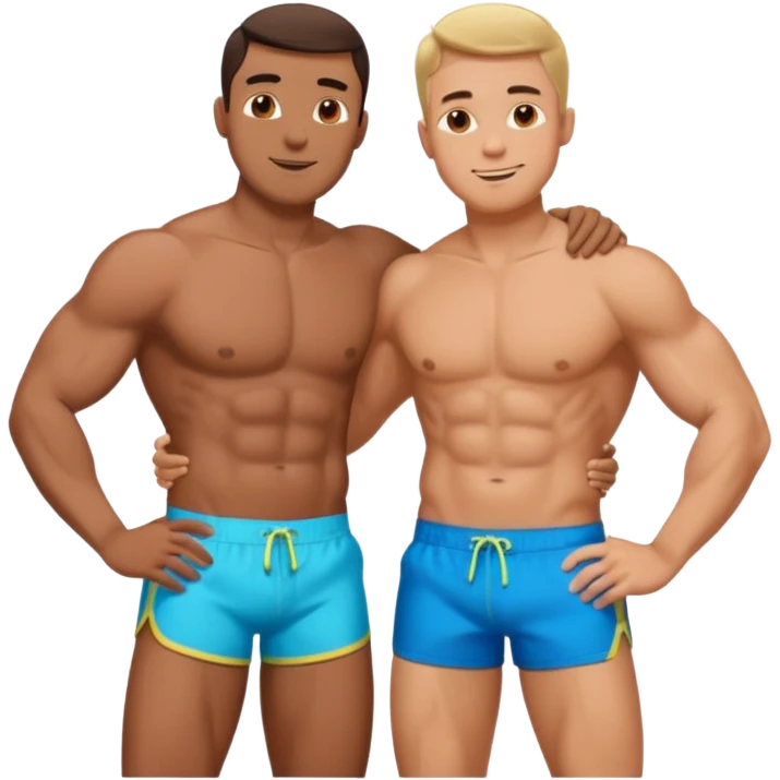 Aman have sex with another man emoji