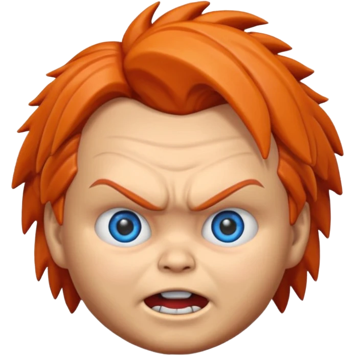 Un emojin de chuky emoji