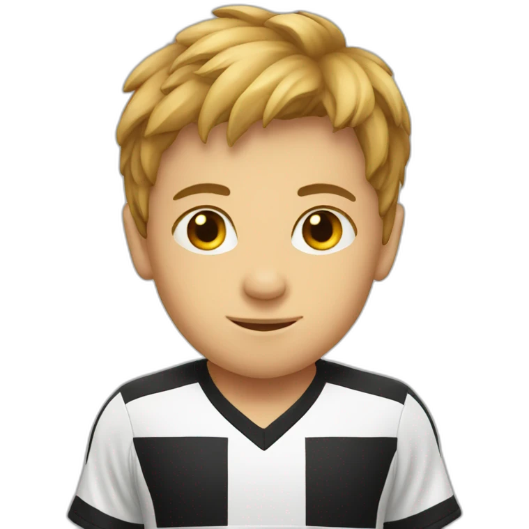 Soccer boy emoji