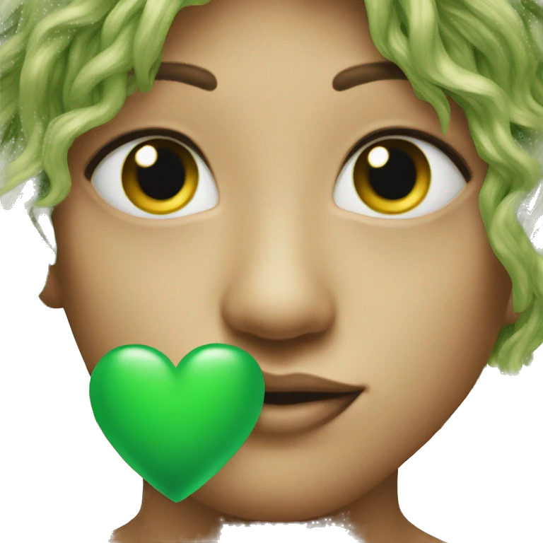 green heart emoji