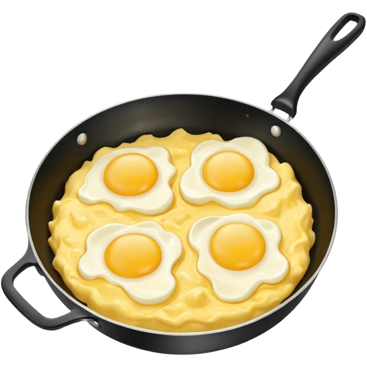 scrambled eggs pan emoji