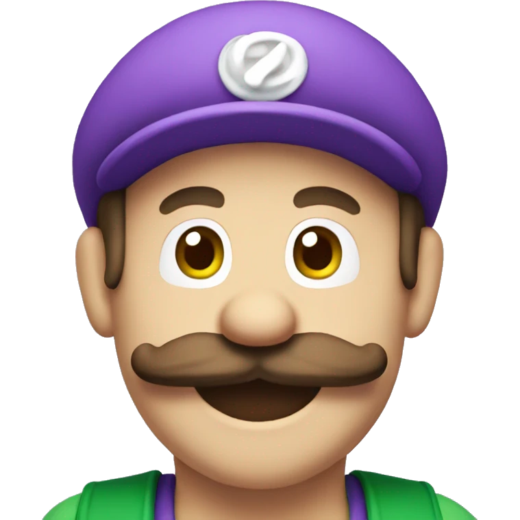 purple luigi emoji