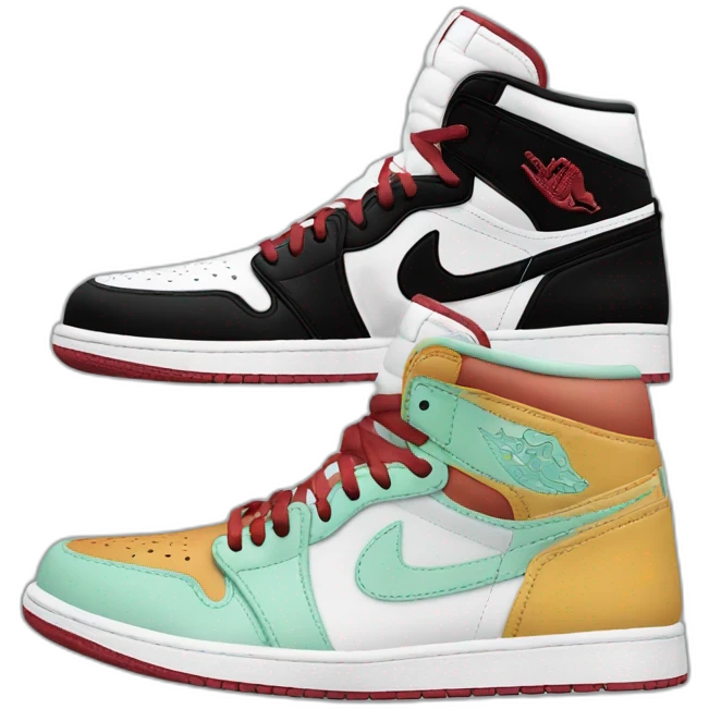 jordan 1 shoes emoji