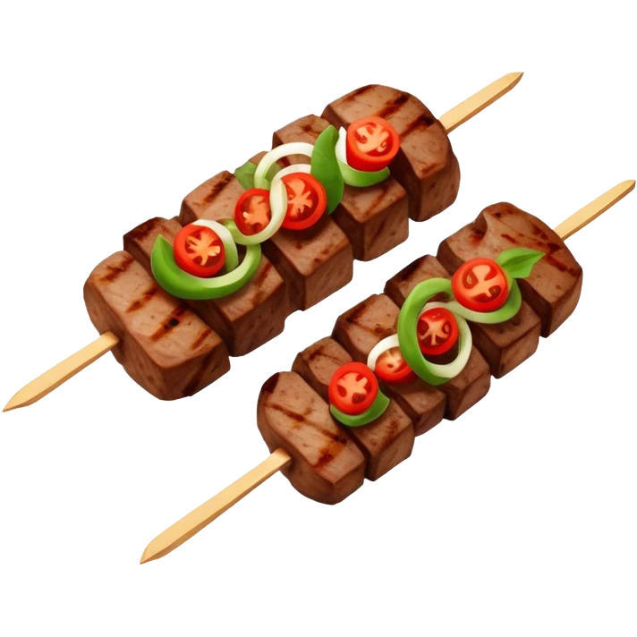 cut beef kebab emoji