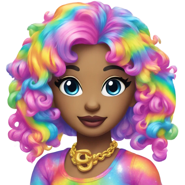 Lisa frank vibe  emoji