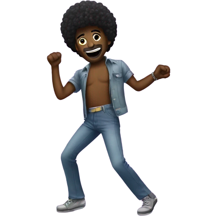 Disco dancing  emoji